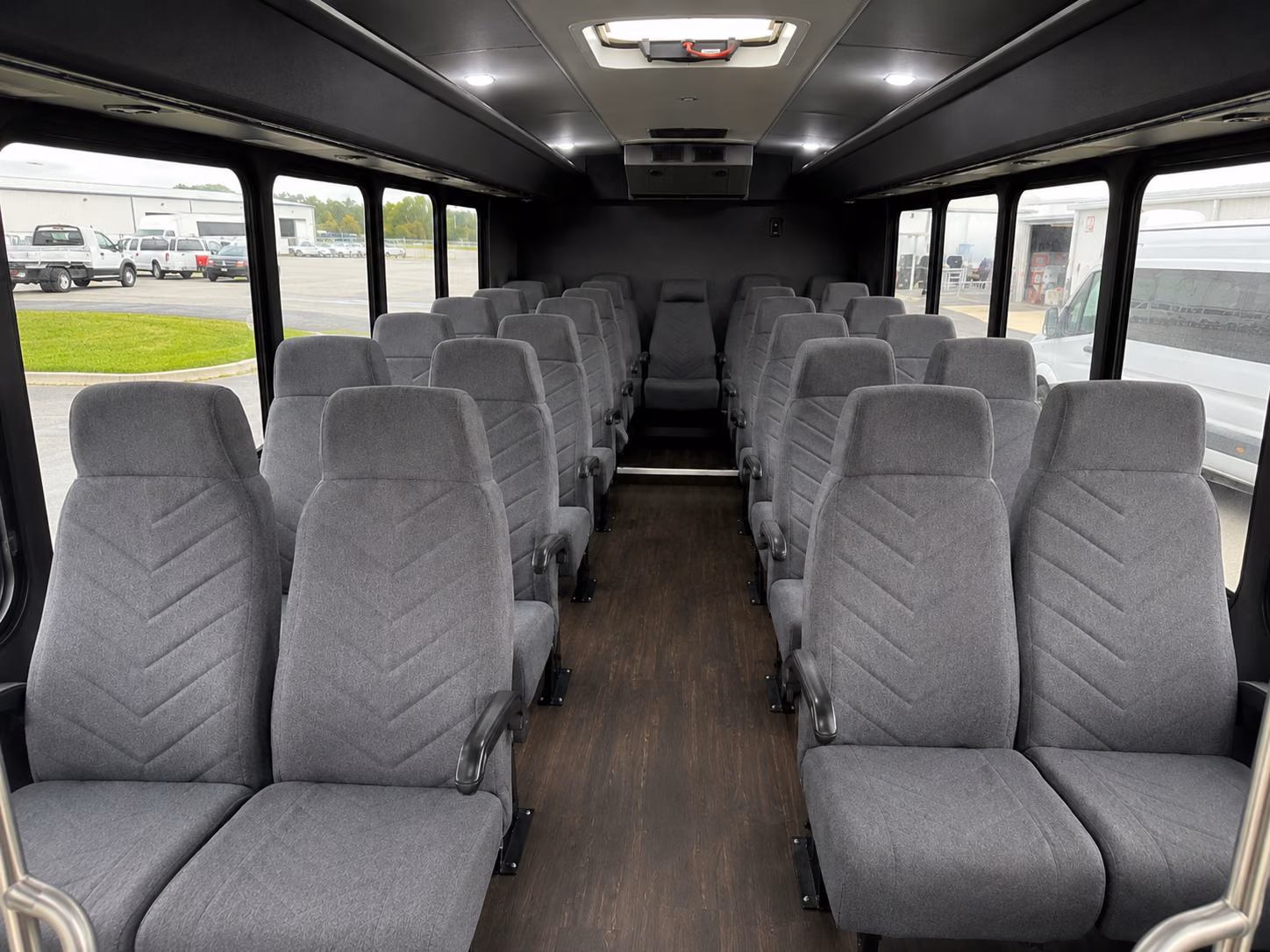 18 passenger minibus inside