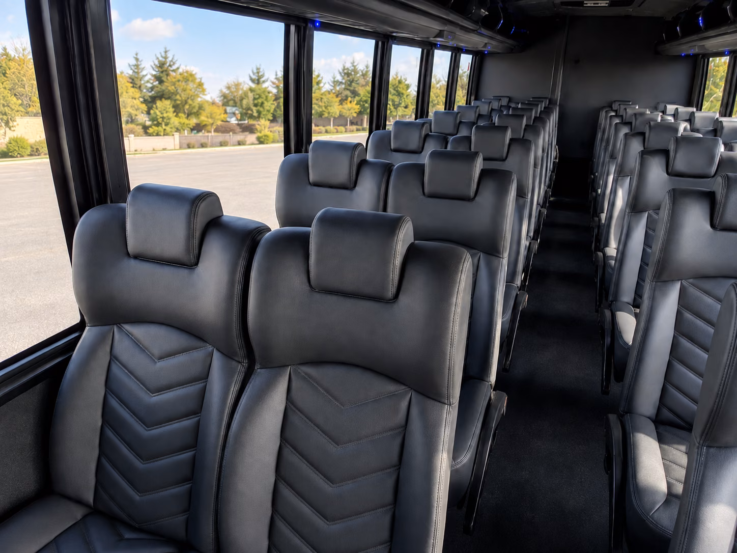 bus rentals for morning of bridal party transportation in lees summit