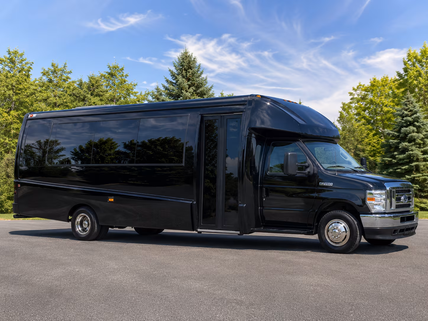 buses for lees summit high school and college campus visit trips