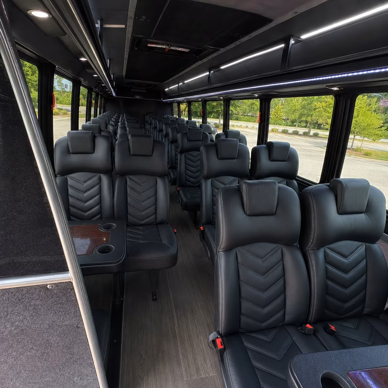 can i book a one way a round trip or a multi day package for a bus rental in lees summit