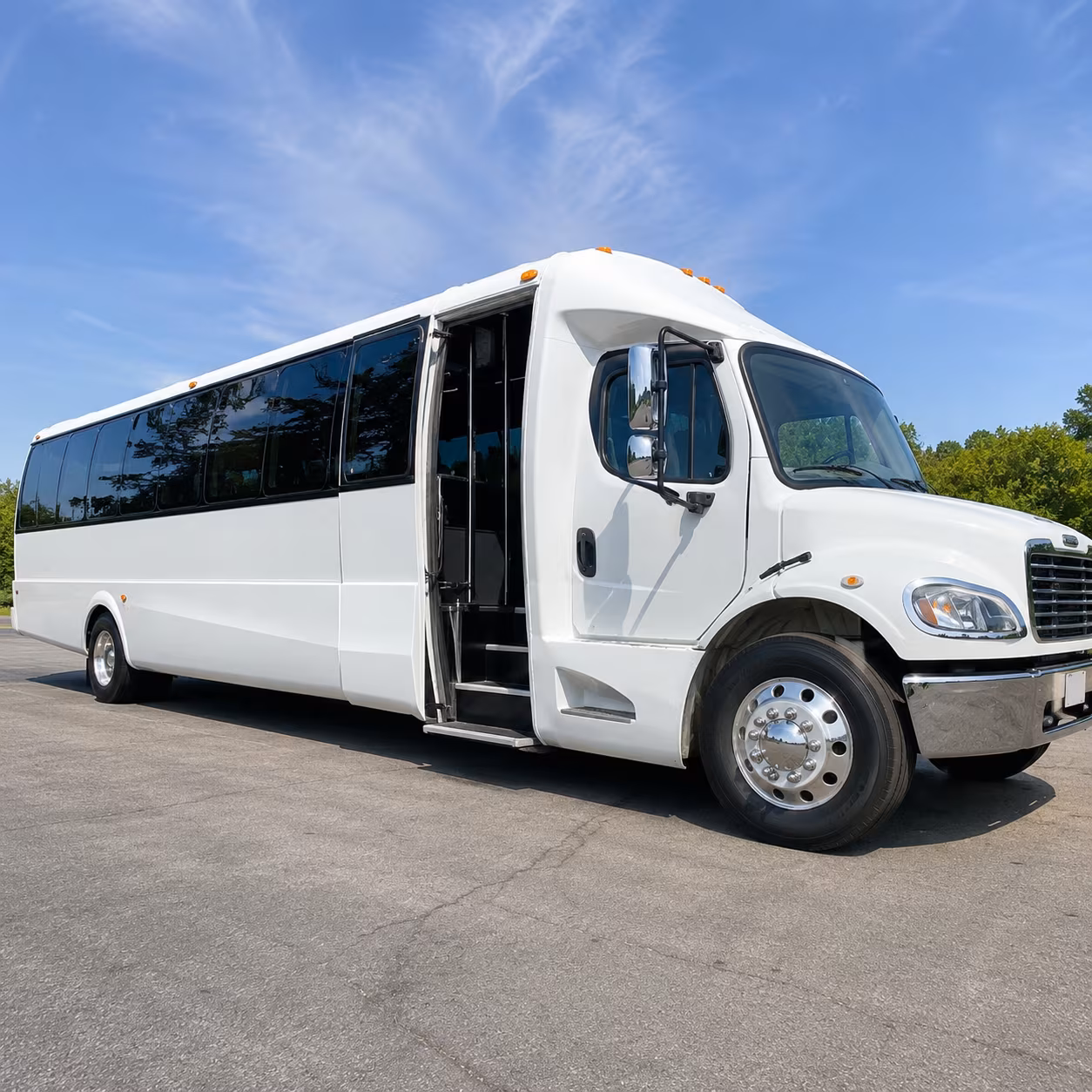 charter buses for weddings and celebration events in lees summit