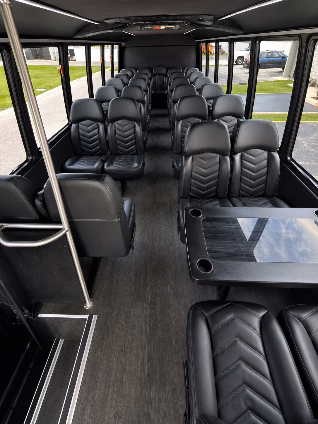 group bus transportation to kansas city sporting events for corporate and suite groups