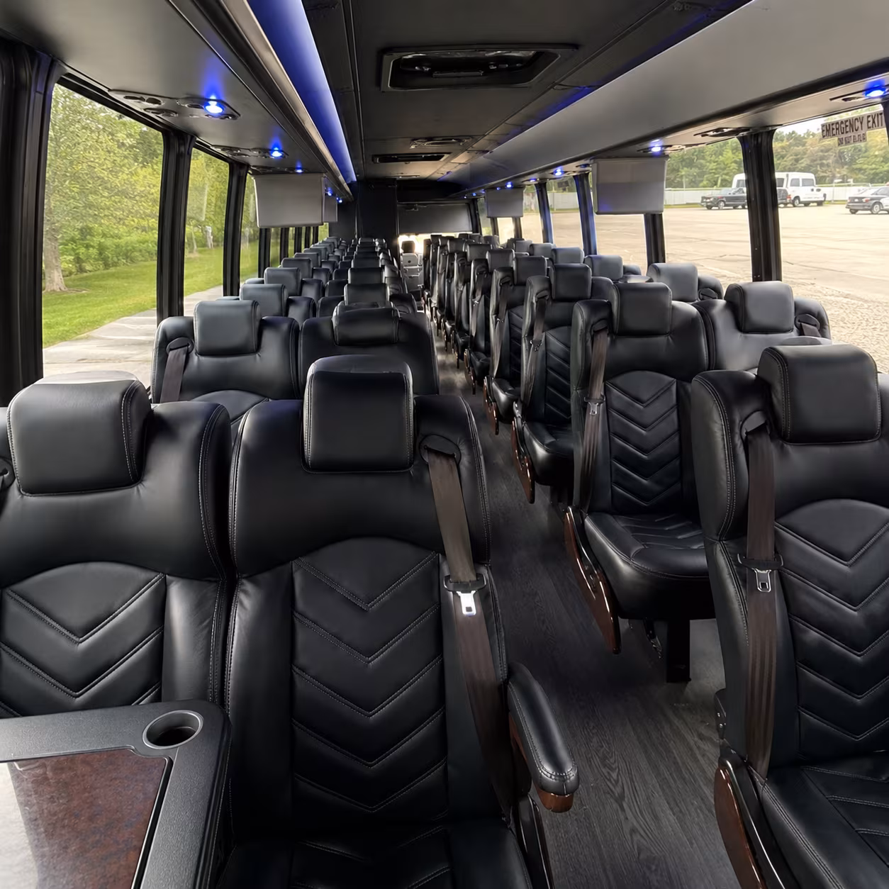 lees summit 28 passenger minibus inside