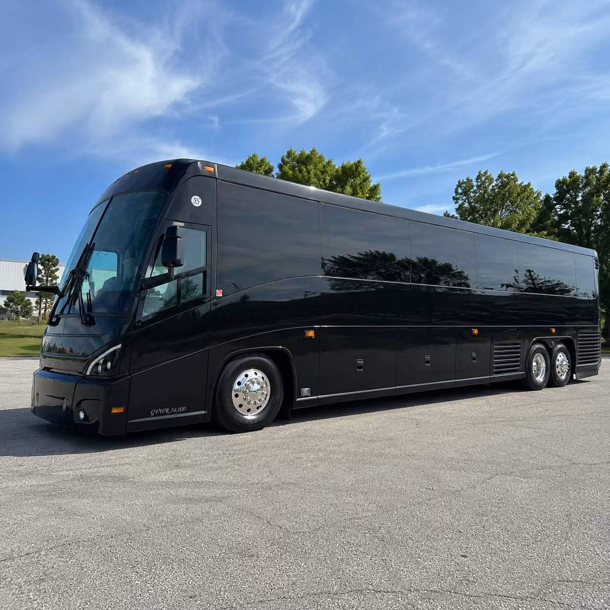lees summit 56 passenger charter bus