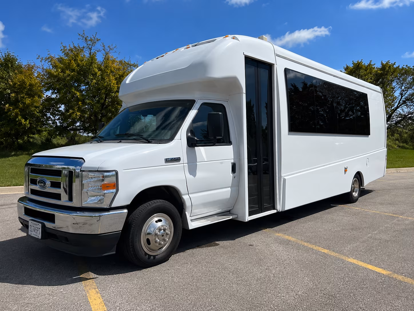 lees summit night on town party bus rental