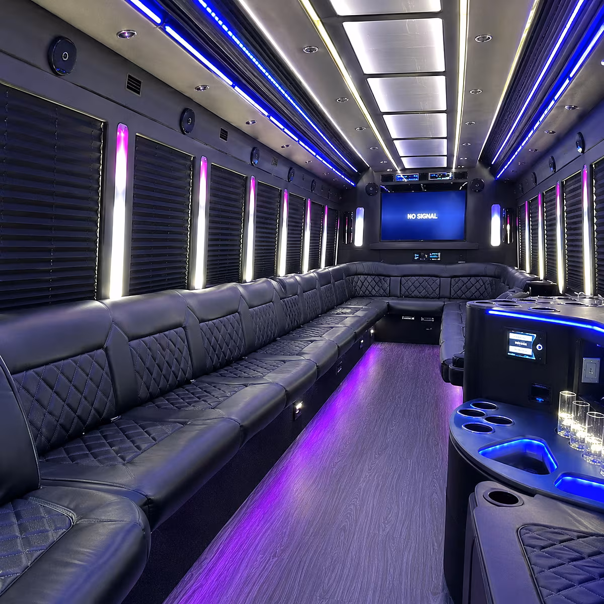 lees summit party bus inside
