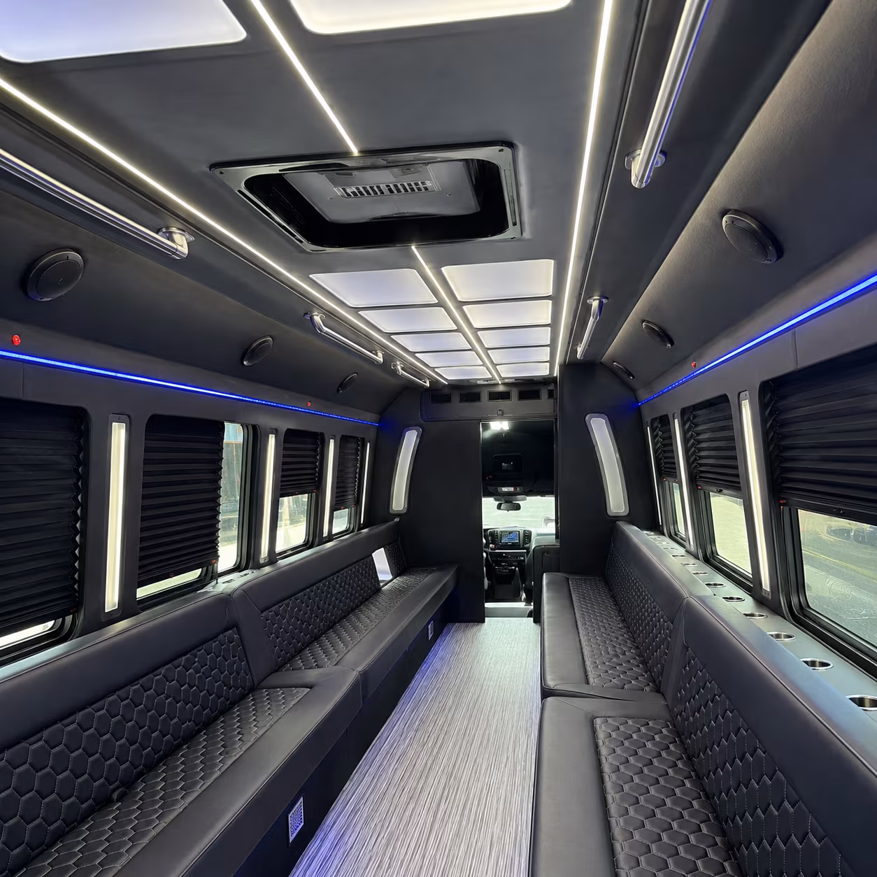 lees summit party bus interior