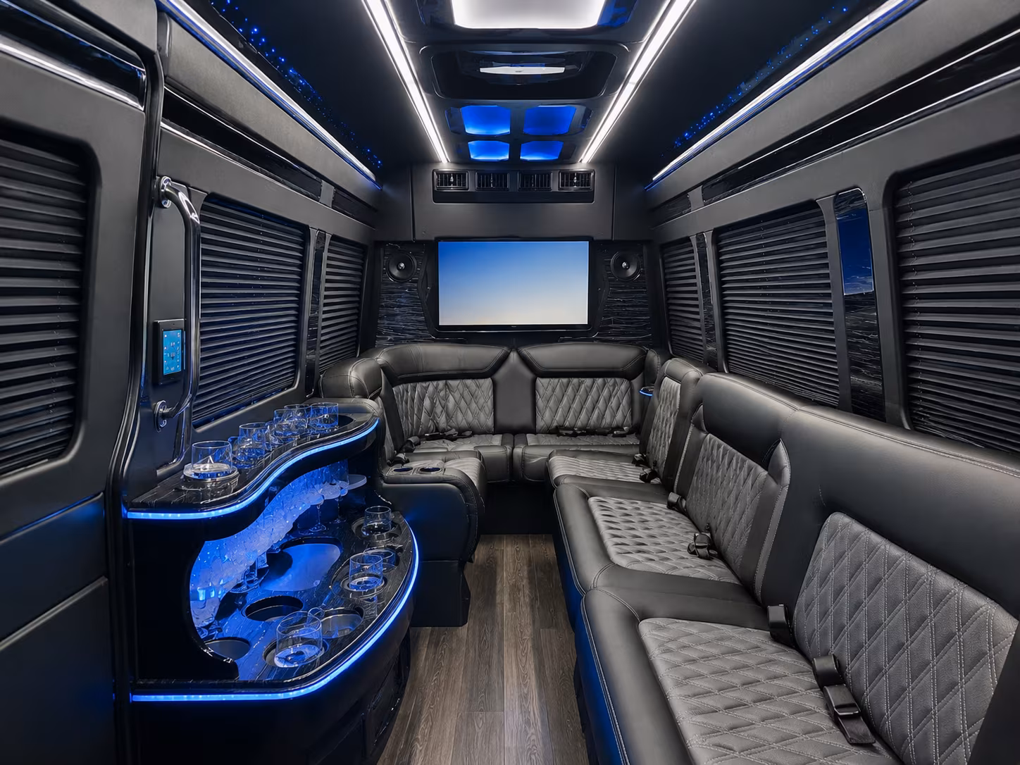 lees summit private event transportation onboard seating