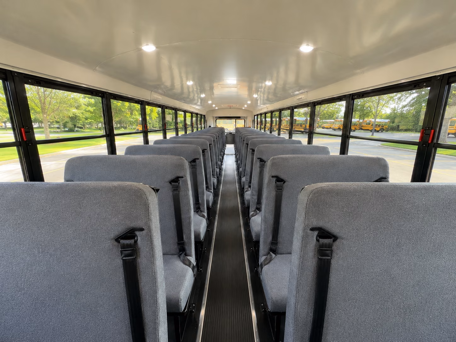 lees summit school bus inside