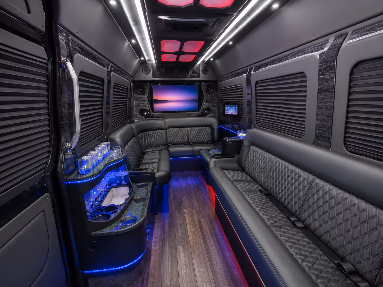 lees summit sprinter limousine inside