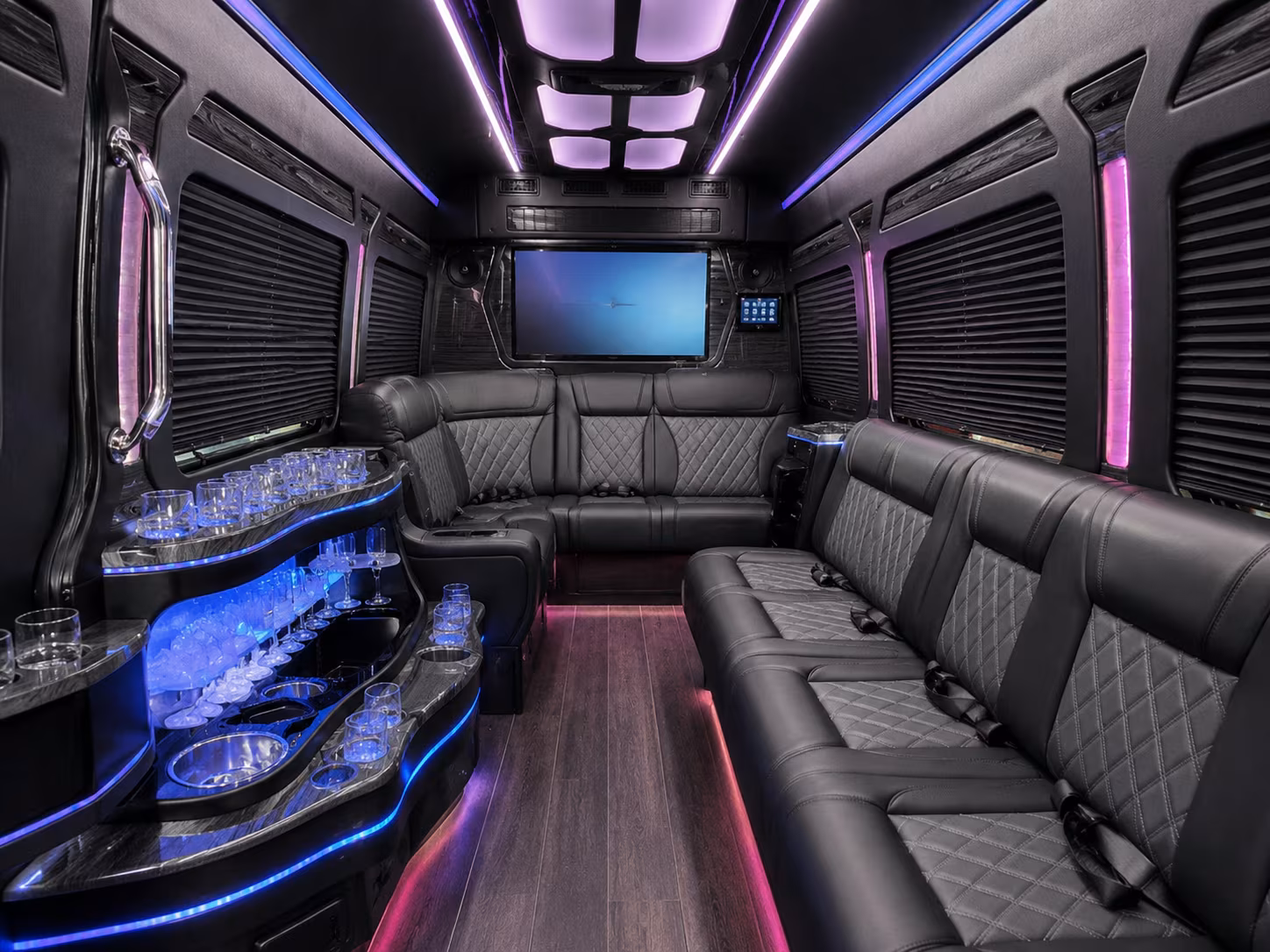 lees summit sprinter limousine interior